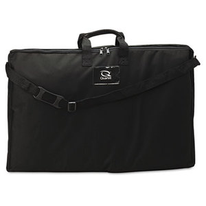 Quartet 156366 Tabletop Display Carrying Case, Canvas, 18 1/2w x 2 3/4d x 30h, Black by QUARTET MFG.