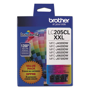 Brother Industries, Ltd LC2053PKS LC2053PKS (LC-2053PKS) Super High-Yield Ink, 1200 Page-Yield, Cyan, Magenta, Yel by BROTHER INTL. CORP.