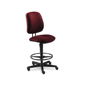 HON COMPANY 7705AB62T 7700 Series Swivel Task stool, Burgundy by HON COMPANY