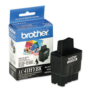 Brother Industries, Ltd LC41HYBK LC41HYBK High-Yield Ink, 900 Page-Yield, Black by BROTHER INTL. CORP.