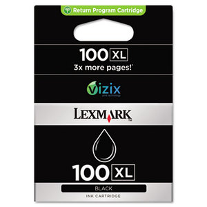 Lexmark International, Inc 14N1068 14N1068 (100XL) High-Yield Ink, 510 Page-Yield, Black by LEXMARK INT'L, INC.