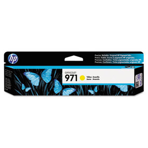 Hewlett-Packard CN624AM HP 971, (CN624AM) Yellow Original Ink Cartridge by HEWLETT PACKARD