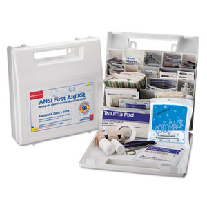 First Aid Only, Inc 225-AN First Aid Kit for 50 People, 196-Pieces, OSHA/ANSI Compliant, Plastic Case by FIRST AID ONLY, INC.
