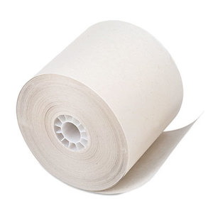 PM Company, LLC 2677 Paper Rolls, One Ply Recycled Receipt Roll, 2 1/4" x 150 ft, White, 100/Carton by PM COMPANY