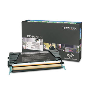 Lexmark International, Inc C734A1KG C734A1KG Toner, Return Program, 8000 Page-Yield, Black by LEXMARK INT'L, INC.