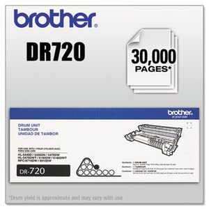 Brother Industries, Ltd BRT-DR720 DR720 (DR-720) Drum Unit, 30000 Page-Yield by BROTHER INTL. CORP.