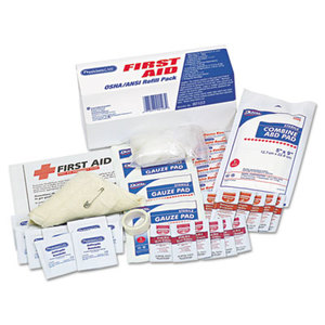 ANSI / OSHA First Aid Refill Kit, 48 Pieces/Kit by ACME UNITED CORPORATION