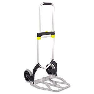 Safco Products 4052 Stow-Away Medium Hand Truck, 275lb Capacity, 19 1/2w x 22d x 43h, Aluminum by SAFCO PRODUCTS