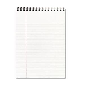 MeadWestvaco 0609006 Top-Bound Ruled Meeting Notebook, Legal Rule, 8 7/8 x 11,80 Sheets by MEAD PRODUCTS