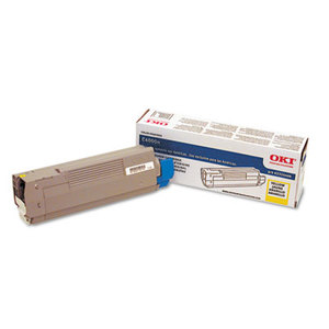 OKI Data 43324466 43324466 Toner, 4000 Page-Yield, Yellow by OKIDATA