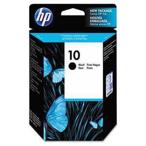 Hewlett-Packard C4844A HP 10, (C4844A) Black Original Ink Cartridge by HEWLETT PACKARD COMPANY