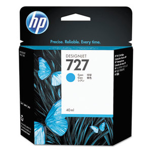 Hewlett-Packard B3P13A B3P13A (HP-727) Ink, 40 mL, Cyan by HEWLETT PACKARD