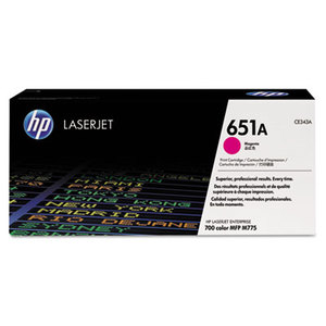 Hewlett-Packard CE343A HP 651A, (CE343A) Magenta Original LaserJet Toner Cartridge by HEWLETT PACKARD COMPANY