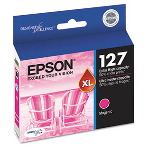 Epson Corporation T127320 T127320 (127) Extra High-Yield Ink, Magenta by EPSON AMERICA, INC.