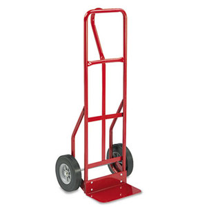 Safco Products 4084R Two-Wheel Steel Hand Truck, 500lb Capacity, 18w x 47h, Red by SAFCO PRODUCTS