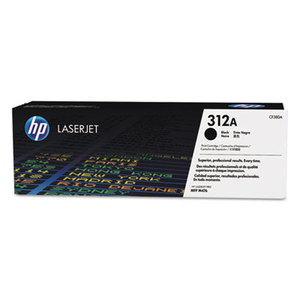 Hewlett-Packard CF380A CF380A (HP 312A) Toner, 2400 Page-Yield, Black by HEWLETT PACKARD