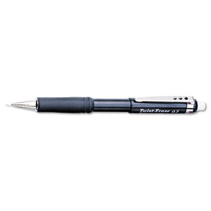 PENTEL OF AMERICA QE517A Twist-Erase III Mechanical Pencil, 0.7 mm, Black Barrel by PENTEL OF AMERICA