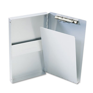 Snapak Aluminum Forms Folder, 3/8" Capacity, Holds 5-2/3w x 9-1/2h, Silver by SAUNDERS MFG. CO., INC.