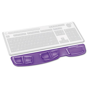 Gel Keyboard Palm Support, Purple by FELLOWES MFG. CO.