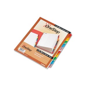 Traditional OneStep Index System, 31-Tab, 1-31, Letter, Multicolor, 31/Set by CARDINAL BRANDS INC.
