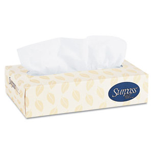 Facial Tissue, 2-Ply, 100/Box, 12/Carton by KIMBERLY CLARK