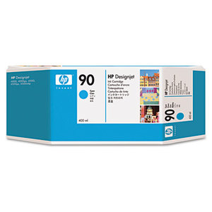 Hewlett-Packard C5061A C5061A (HP 90) Ink Cartridge, Cyan by HEWLETT PACKARD COMPANY