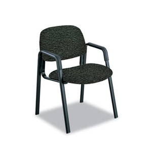 Safco Products 7046BL Cava Urth Collection Straight Leg Guest Chair, Black by SAFCO PRODUCTS