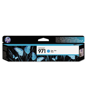 Hewlett-Packard CN622AM HP 971, (CN622AM) Cyan Original Ink Cartridge by HEWLETT PACKARD