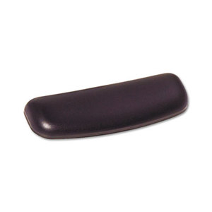 Gel Mouse/Trackball Wrist Rest, Black Leatherette by 3M/COMMERCIAL TAPE DIV.