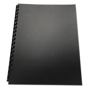 100% Recycled Poly Binding Cover, 11 x 8-1/2, Black, 25/Pack by SWINGLINE