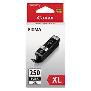 Canon, Inc 6432B001 6432B001 Ink (PGI-250XL), ChromaLife 100+, 500 Page-Yield, Black by CANON USA, INC.