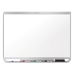 Prestige 2 Connects DuraMax Magnetic Porcelain Whiteboard, 48 x 36, Silver Frame by QUARTET MFG.