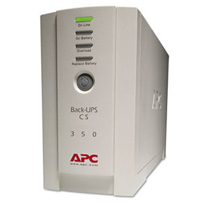 Back-UPS CS Battery Backup System Six-Outlet 350 Volt-Amps by AMERICAN POWER CONVERSION