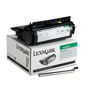 Lexmark International, Inc 12A6839 12A6839 High-Yield Toner, 20000 Page-Yield, Black by LEXMARK INT'L, INC.