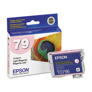 Epson Corporation T079620 T079620 Claria Ink, 810 Page-Yield, Light Magenta by EPSON AMERICA, INC.