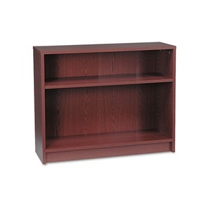 HON COMPANY 1871N 1870 Series Bookcase, Two Shelf, 36w x 11 1/2d x 29 7/8h, Mahogany by HON COMPANY