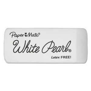 White Pearl Eraser, 3/Pack by SANFORD