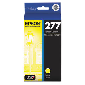 Epson Corporation T277420 T277420 Claria Ink, 360 Page-Yield, Yellow by EPSON AMERICA, INC.