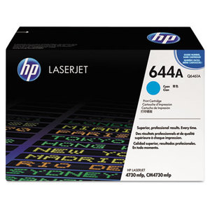 Hewlett-Packard Q6461A HP 644A, (Q6461A) Cyan Original LaserJet Toner Cartridge by HEWLETT PACKARD COMPANY