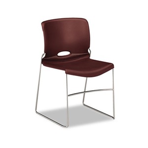 HON COMPANY 404165 Olson Stacker Series Chair, Mulberry, 4/Carton by HON COMPANY