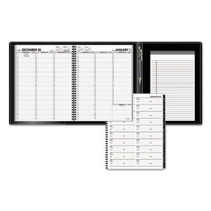 Plus Weekly Appointment Book, 8 1/4 x 10 7/8, Black, 2016-2017 by AT-A-GLANCE