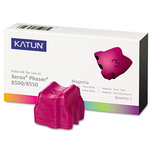 Katun Corporation 37984 KAT37984 Phaser 8500 Compatible, 108R00670 Solid Ink, 3000 Yld, 3/Box, Magenta by KATUN CORPORATION