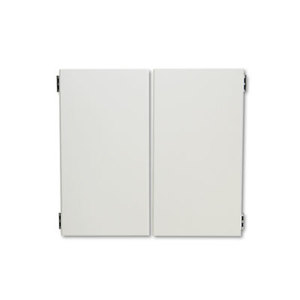 HON COMPANY 38247Q 38000 Series Hutch Flipper Doors For 60"w Open Shelf, 30w x 15h, Light Gray by HON COMPANY