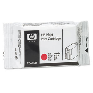 Hewlett-Packard C6602R C6602R Ink Cartridge, Red by HEWLETT PACKARD COMPANY