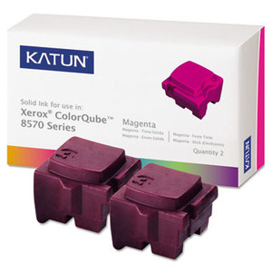 Katun Corporation 39397 KAT39397 ColorQube 8570 Compatible, 108R00927 Solid Ink, 4400 Yld, 2/Bx, Magenta by KATUN CORPORATION