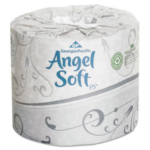Georgia Pacific Corp. 16840CT Angel Soft ps Premium Bathroom Tissue, 450 Sheets/Roll, 40 Rolls/Carton by GEORGIA PACIFIC