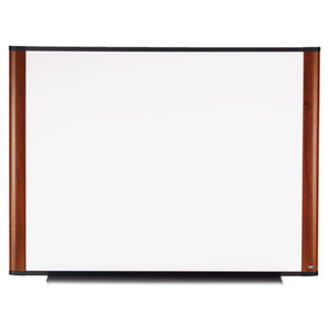 3M M4836MY Melamine Dry Erase Board, 48 x 36, Mahogany Frame by 3M/COMMERCIAL TAPE DIV.