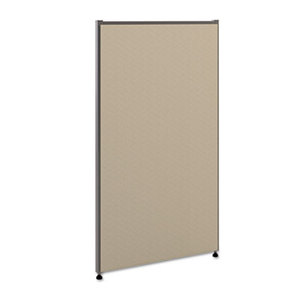 BASYX P4224GYGY Vers Office Panel, 24w x 42h, Gray by BASYX