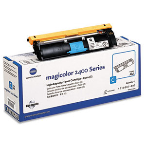 QMS 1710587007 1710587007 High-Yield Toner, 4500 Page-Yield, Cyan by QMS