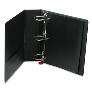 Cardinal Brands, Inc 18742 Easy Open Locking Slant-D Ring Binder, 3", Black by CARDINAL BRANDS INC.